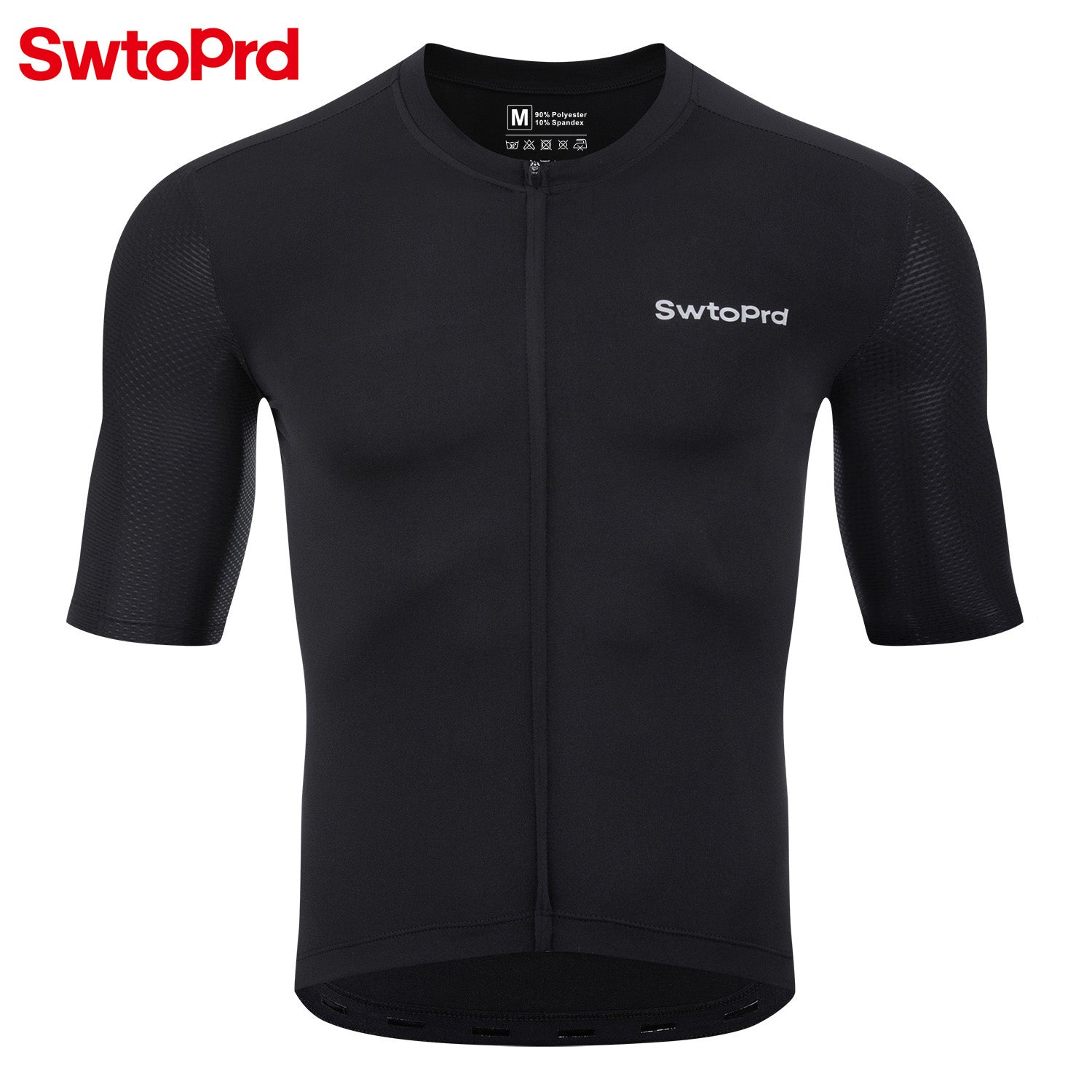 Alpha Short Sleeve Cycling Jersey Black