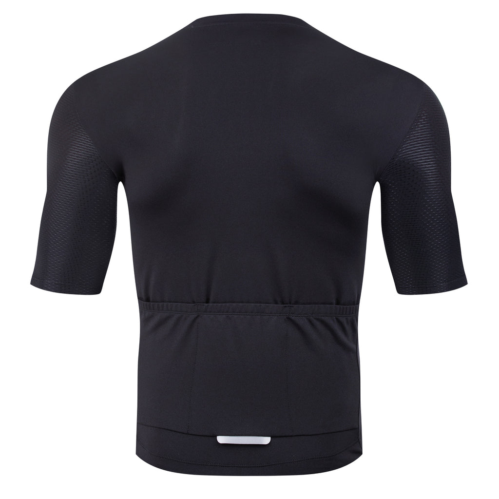 Alpha Short Sleeve Cycling Jersey Black