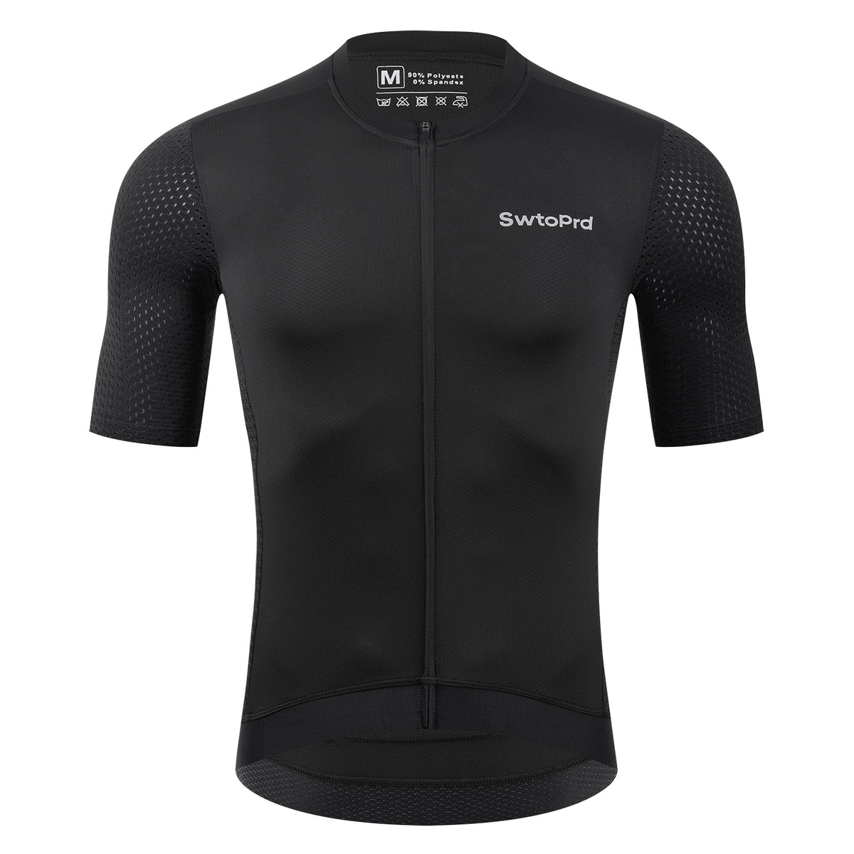AlphaPlus Short Sleeve Cycling Jersey Black