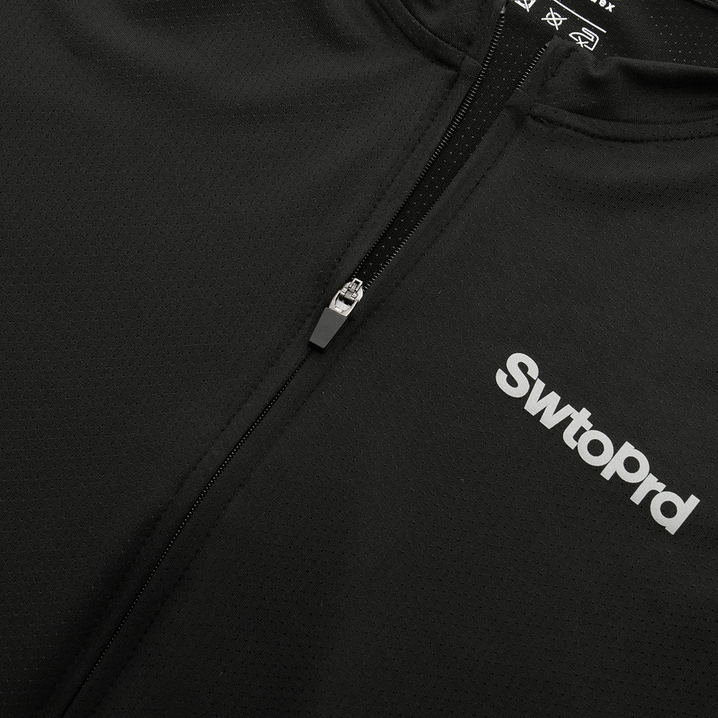 AlphaPlus Short Sleeve Cycling Jersey Black