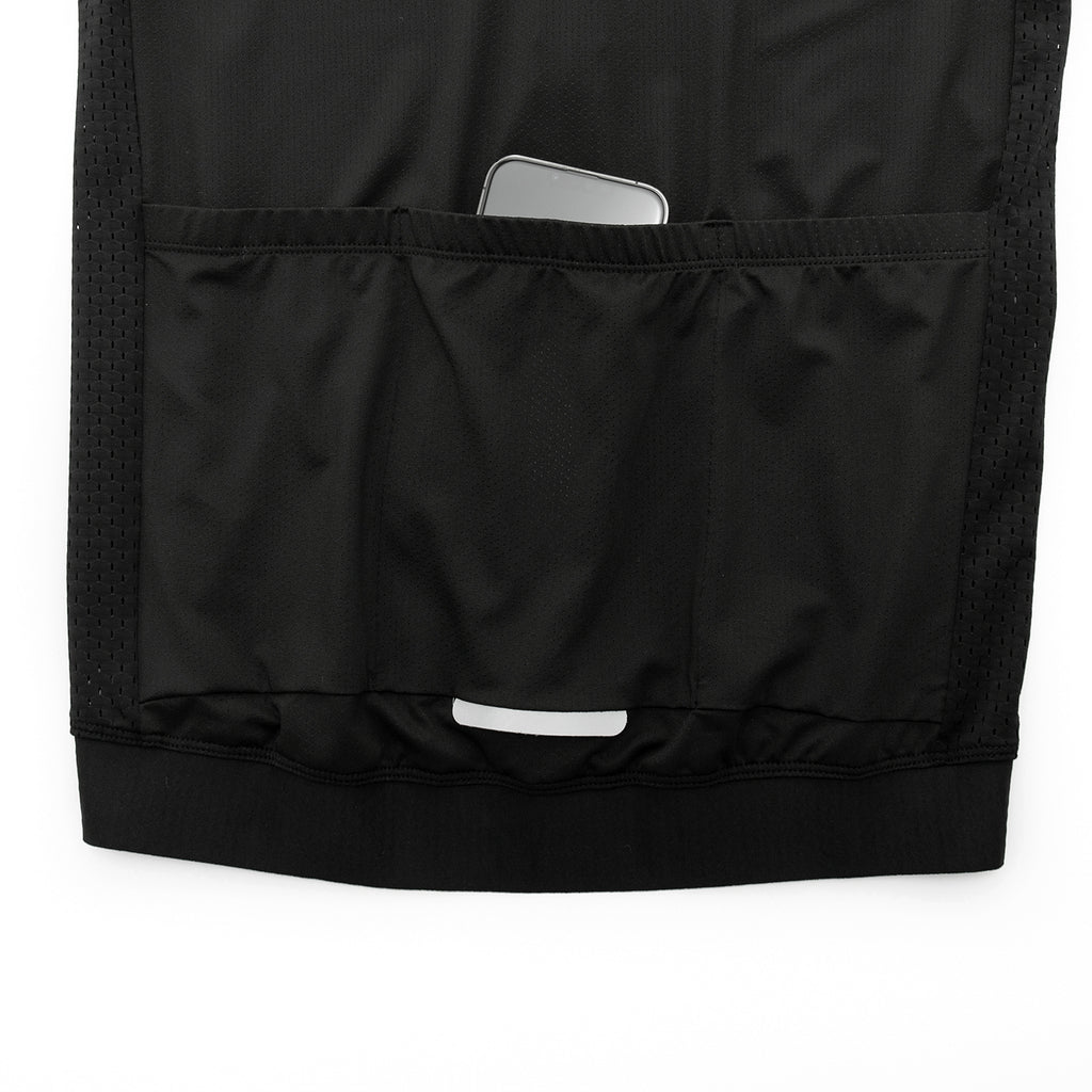 AlphaPlus Short Sleeve Cycling Jersey Black