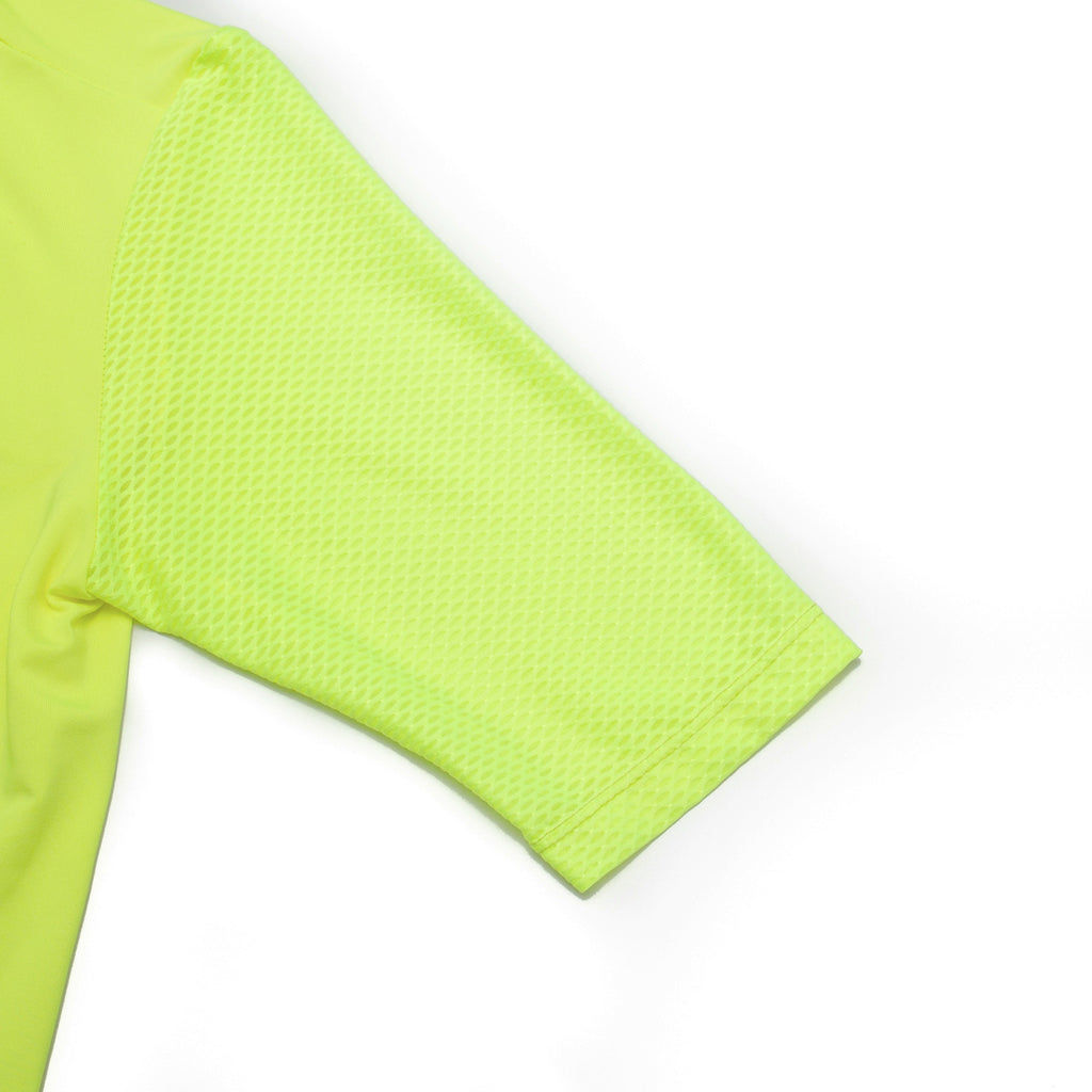 Alpha Short Sleeve Cycling Jersey Yellow