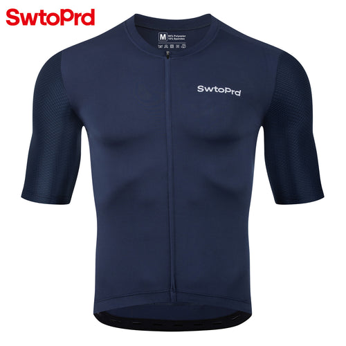 Alpha Short Sleeve Cycling Jersey Navy
