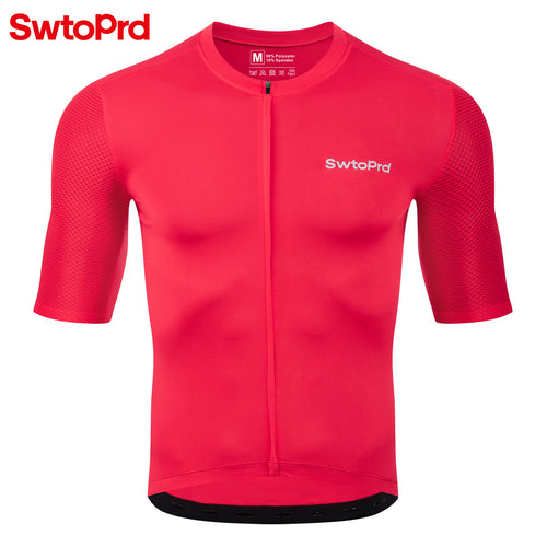 Alpha Short Sleeve Cycling Jersey Red