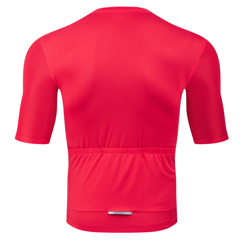 Alpha Short Sleeve Cycling Jersey Red