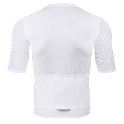 Alpha Short Sleeve Cycling Jersey White