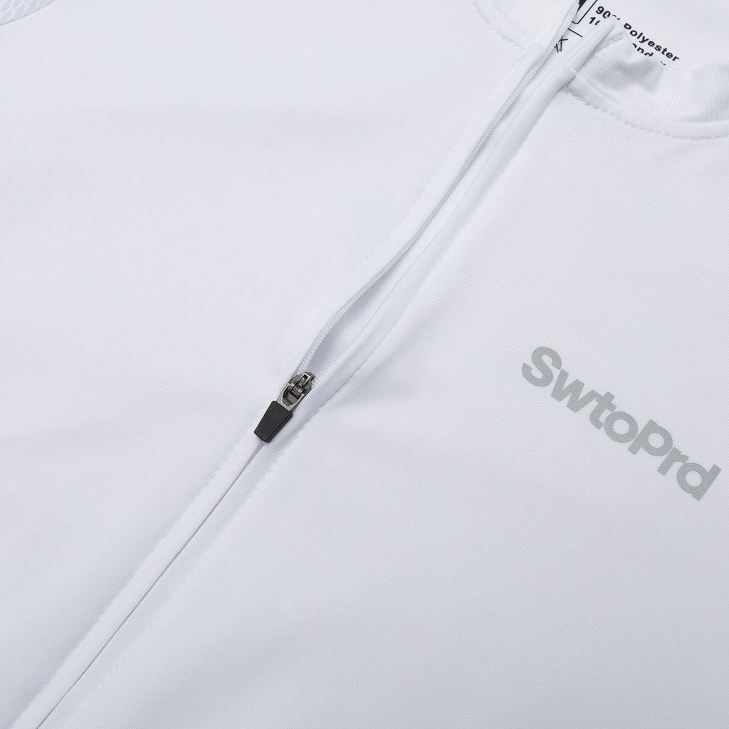 Alpha Short Sleeve Cycling Jersey White