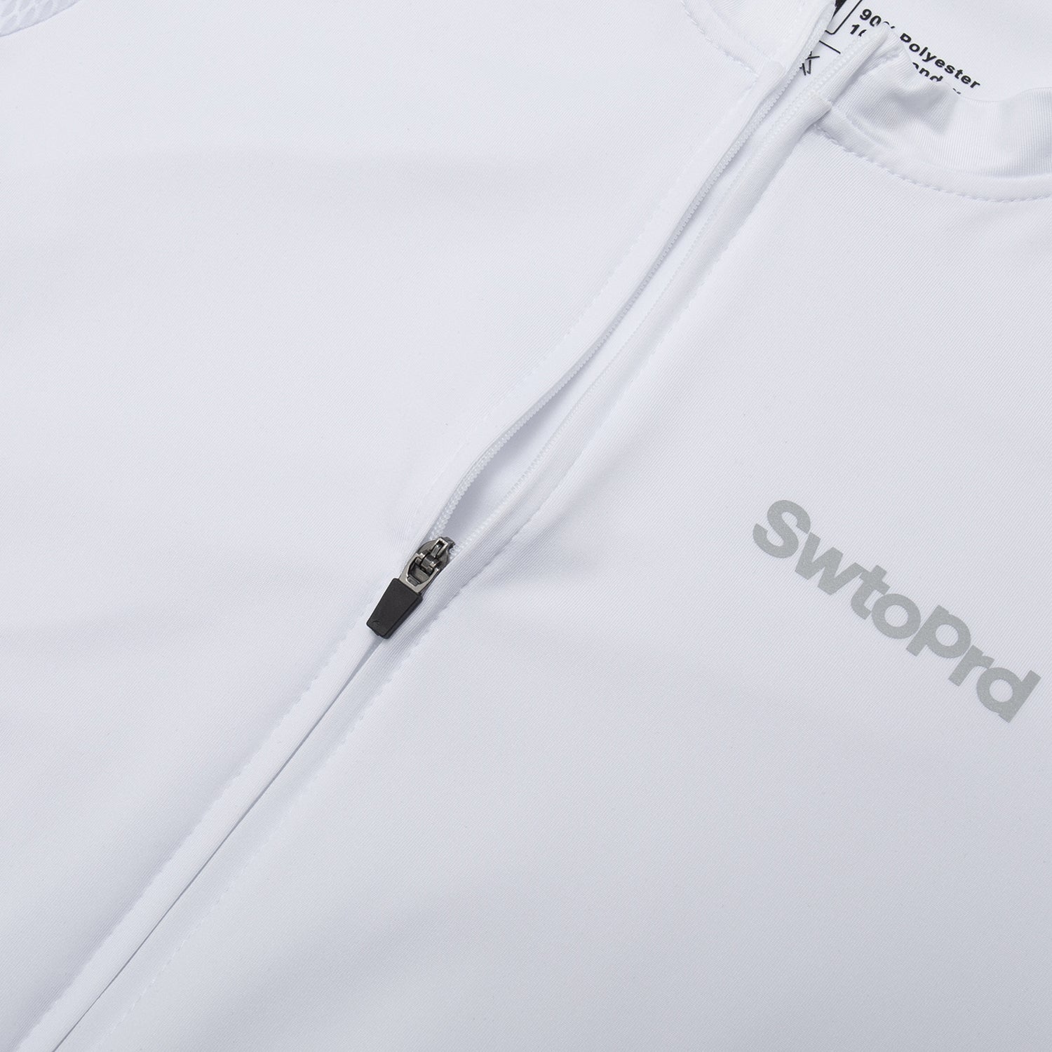 Alpha Short Sleeve Cycling Jersey White